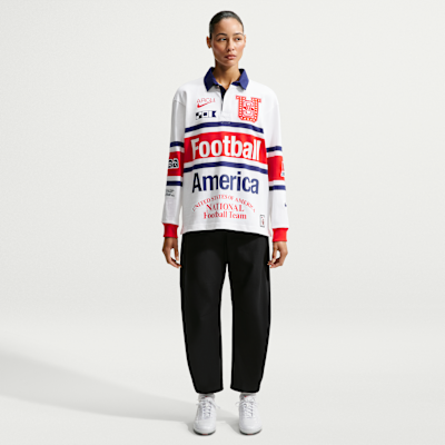 USA x V.A.A. Men's Long-Sleeve Rugby Top. Nike CA